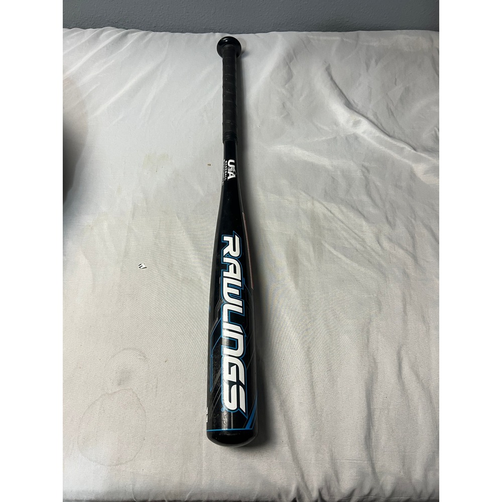 Rawlings Impact T-Ball Bat 25in 14oz Black Blue Alloy TBM211 USA Baseball